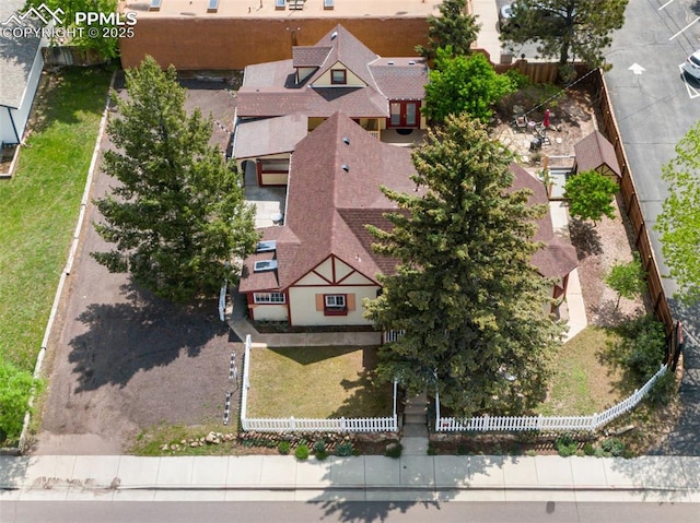 244 Washington St, Monument, CO 80132 - aerial view of property and surrounding area