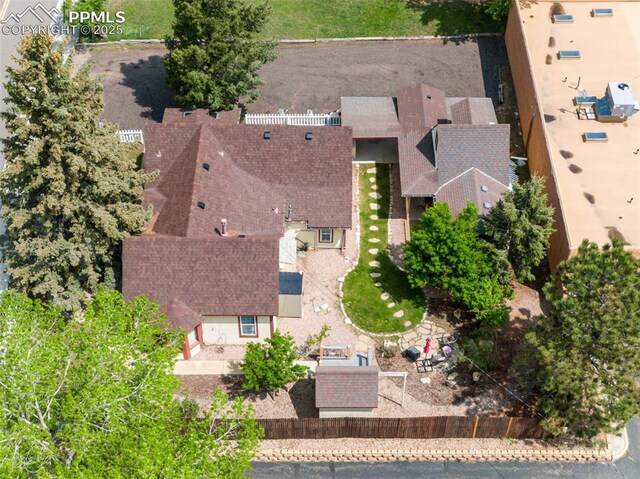 244 Washington St, Monument, CO 80132 - aerial view of property and surrounding area