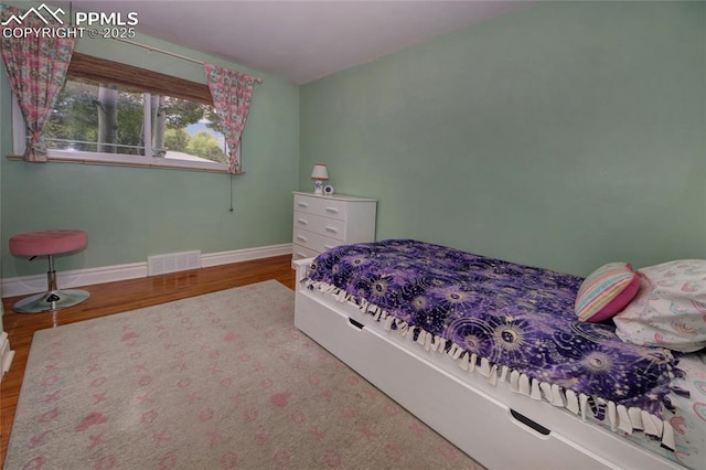 1018 Saturn Dr, Colorado Springs, CO 80905 - bedroom featuring wood finished floors and baseboards