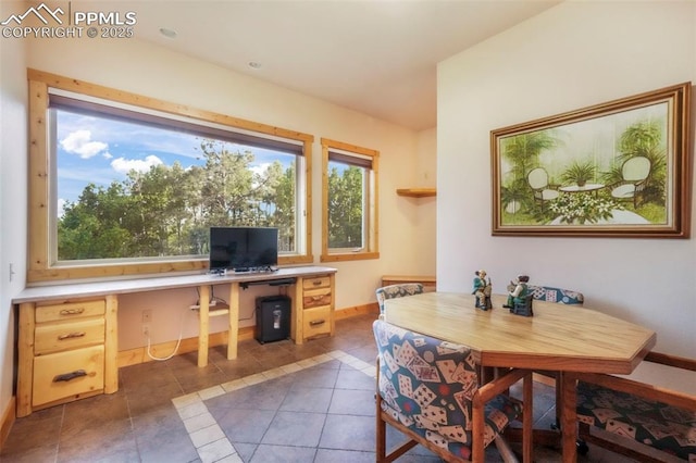 71 Crestone Cir, Florissant, CO 80816 - tiled office space featuring baseboards