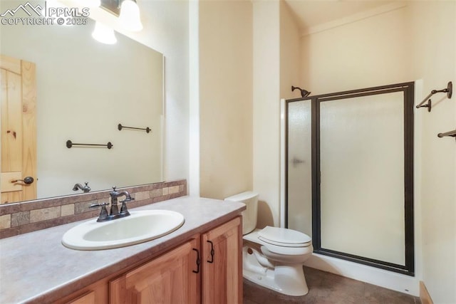 71 Crestone Cir, Florissant, CO 80816 - full bathroom with a stall shower and vanity