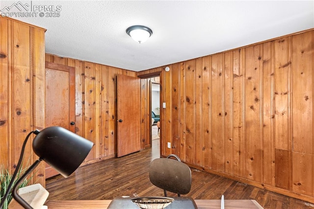 121 Via, San Miguel, Manitou Springs, CO 80829 - exercise room with wooden walls and wood finished floors