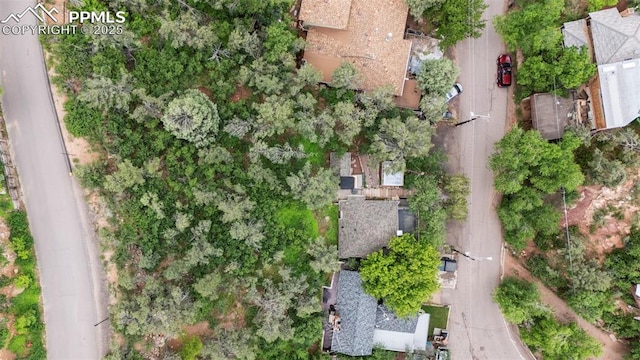 33 Minnehaha Ave, Manitou Springs, CO 80829 - aerial view of property's location