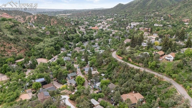 33 Minnehaha Ave, Manitou Springs, CO 80829 - view of property location with mountains