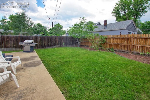 620 E Fontanero St, Colorado Springs, CO 80907 - fenced backyard featuring a patio