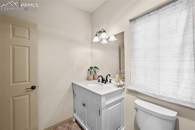 106 Red Tail Blvd, Buena Vista, CO 81211 - half bathroom with vanity and toilet