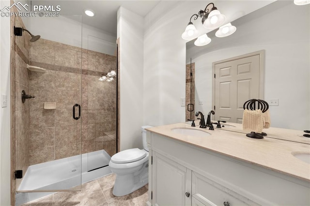 106 Red Tail Blvd, Buena Vista, CO 81211 - bathroom with double vanity and a shower stall
