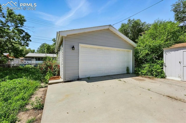 1137 Pando Ave, Colorado Springs, CO 80905 - view of detached garage