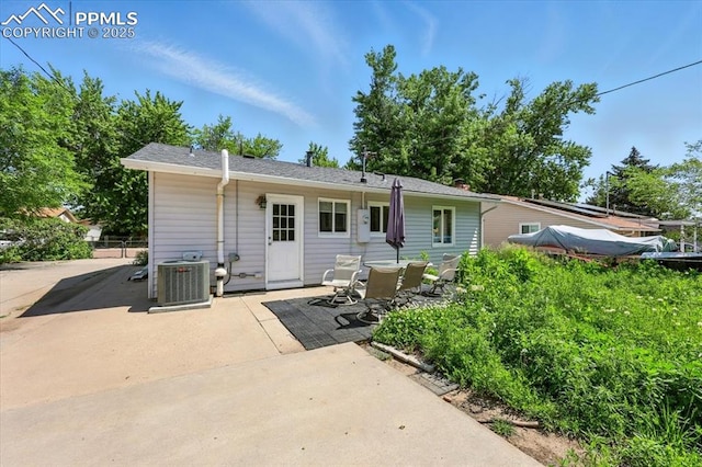 1137 Pando Ave, Colorado Springs, CO 80905 - back of property featuring a patio