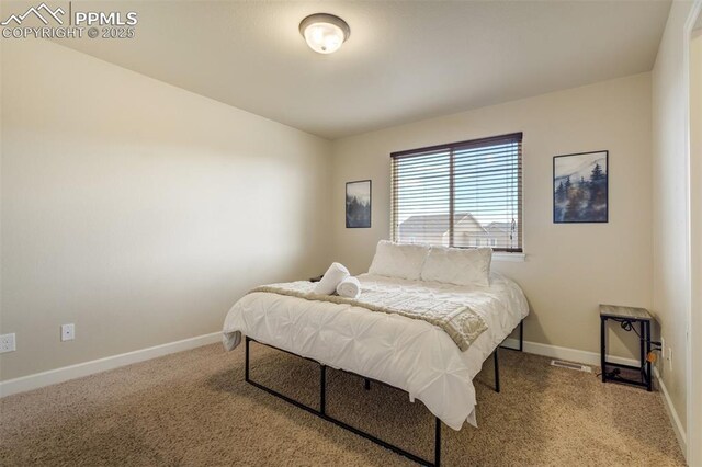 10280 Abrams Dr, Colorado Springs, CO 80925 - bedroom with baseboards and carpet flooring