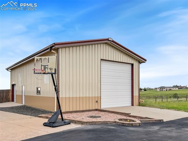 7416 Crow Ct, Colorado Springs, CO 80908 - view of detached garage
