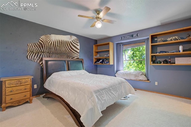 2550 Slocum Rd, Peyton, CO 80831 - bedroom featuring carpet floors and ceiling fan