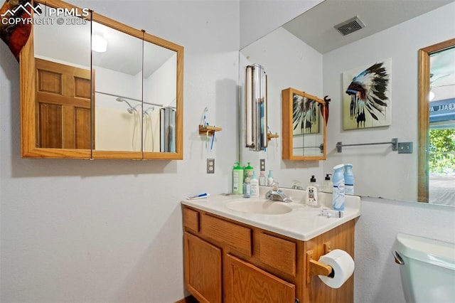 2550 Slocum Rd, Peyton, CO 80831 - full bath with vanity and a shower