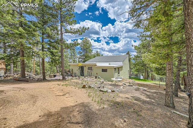 376 Gardenia Rd, Woodland Park, CO 80863 - back of house