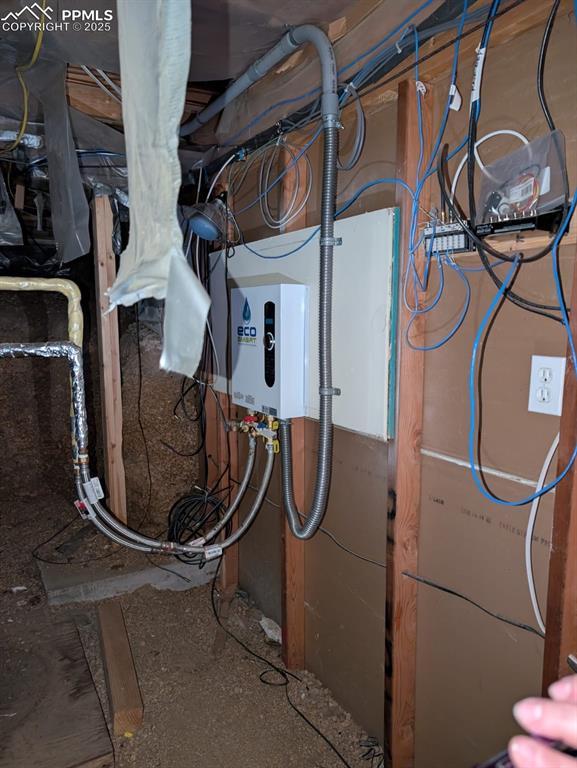 376 Gardenia Rd, Woodland Park, CO 80863 - view of utility room