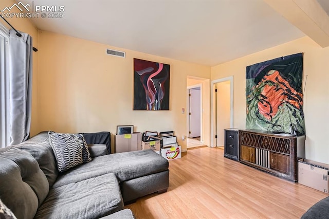 376 Gardenia Rd, Woodland Park, CO 80863 - living area featuring wood finished floors