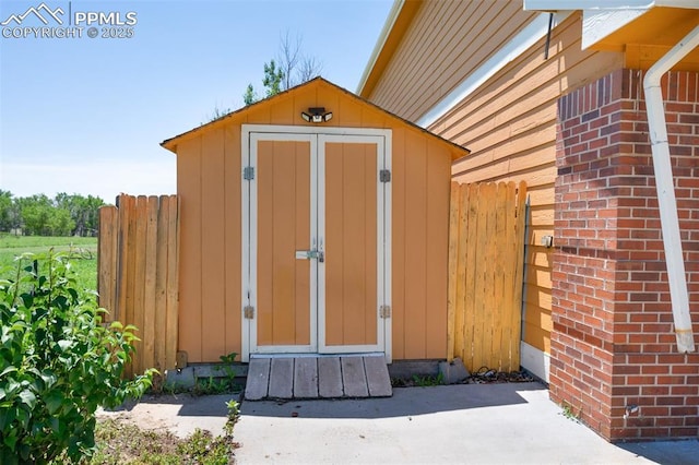 9503 Brisk Breeze Ct, Colorado Springs, CO 80925 - view of shed