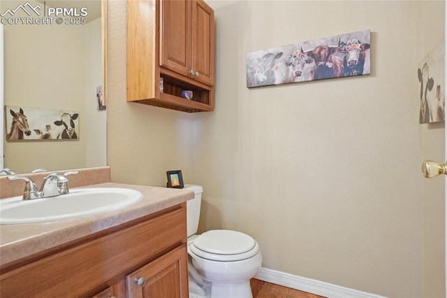 392 Pyrite Ter, Colorado Springs, CO 80905 - bathroom with toilet and vanity
