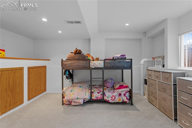 6355 Casual Dr, Colorado Springs, CO 80923 - bedroom with light colored carpet and recessed lighting