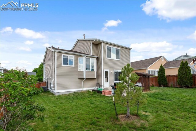 6355 Casual Dr, Colorado Springs, CO 80923 - rear view of property