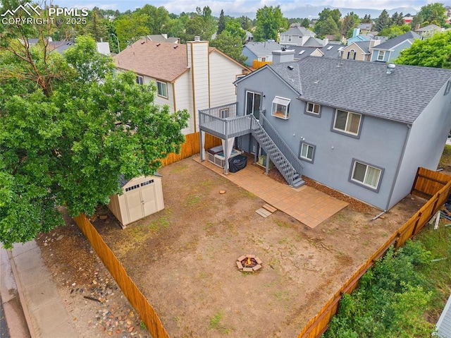 7735 Lindsey Dr, Colorado Springs, CO 80920 - aerial perspective of suburban area