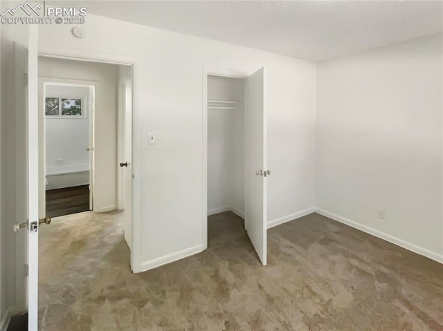 307 Mount View Ln, Fountain, CO 80817 - unfurnished bedroom featuring carpet and a closet