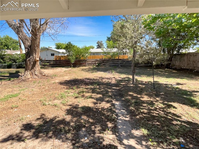 307 Mount View Ln, Fountain, CO 80817 - view of fenced backyard