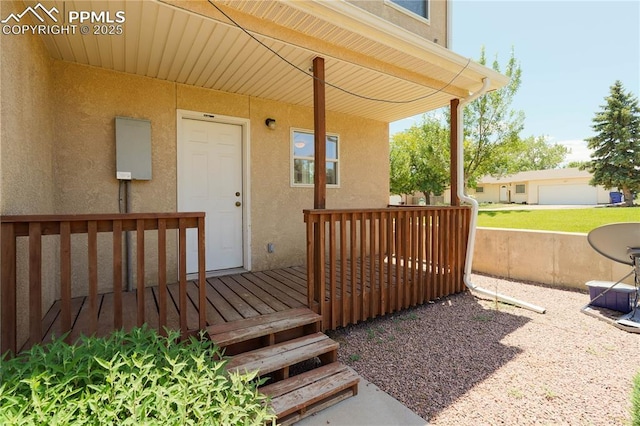 4400 Rawhide Rd Unit 157, Pueblo, CO 81008 - view of deck