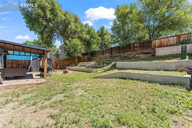 728 Squire St, Colorado Springs, CO 80911 - view of fenced backyard