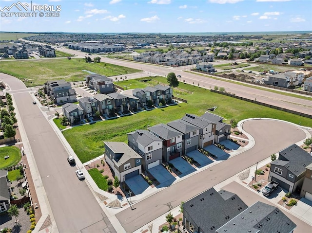 2481 Horsemanship Ct, Colorado Springs, CO 80922 - aerial perspective of suburban area