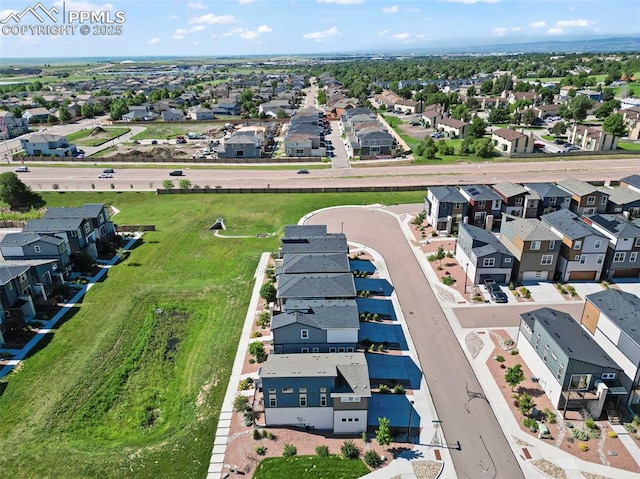 2481 Horsemanship Ct, Colorado Springs, CO 80922 - aerial view of residential area