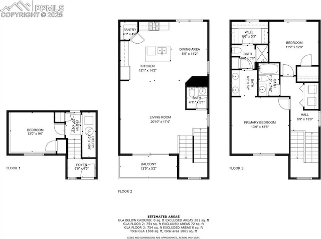 2481 Horsemanship Ct, Colorado Springs, CO 80922 - view of property floor plan