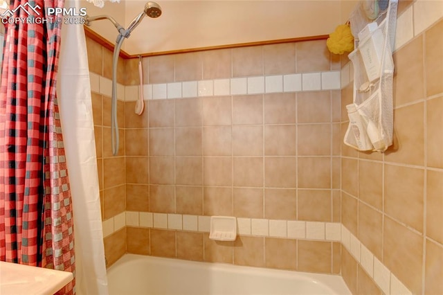 9615 Mountain Rd, Cascade, CO 80809 - full bathroom with shower / tub combo