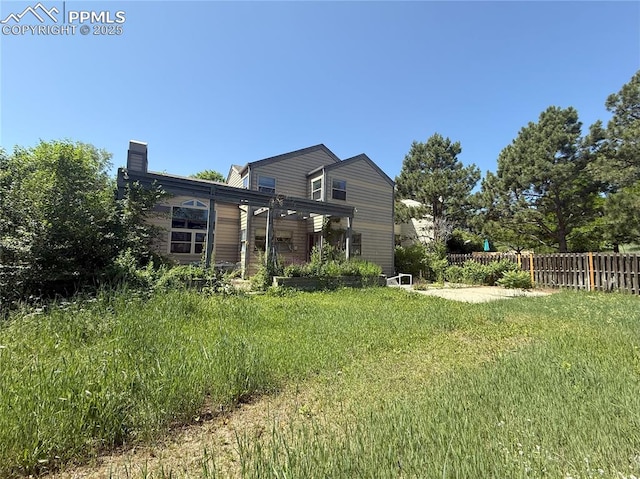 945 Marlstone Pl, Colorado Springs, CO 80904 - rear view of property