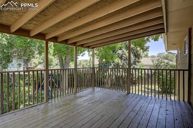 4110 Undimmed Cir, Colorado Springs, CO 80917 - view of deck