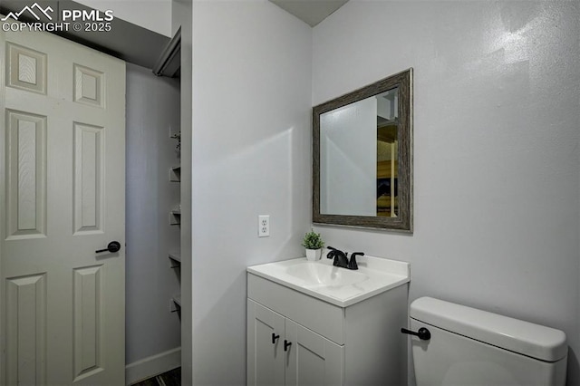4110 Undimmed Cir, Colorado Springs, CO 80917 - bathroom with vanity and toilet