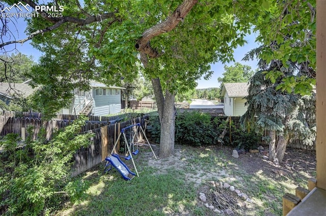 4110 Undimmed Cir, Colorado Springs, CO 80917 - view of fenced backyard