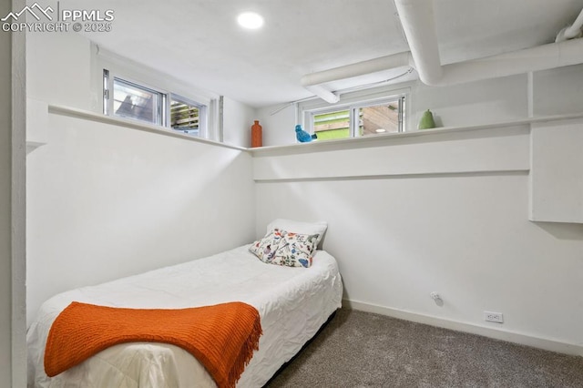 1401 N Tejon St, Colorado Springs, CO 80907 - bedroom with carpet floors and recessed lighting