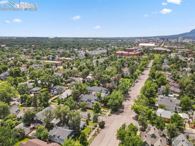 1401 N Tejon St, Colorado Springs, CO 80907 - aerial perspective of suburban area