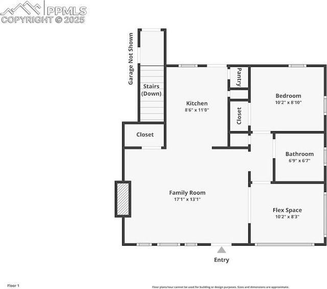1401 N Tejon St, Colorado Springs, CO 80907 - view of home floor plan