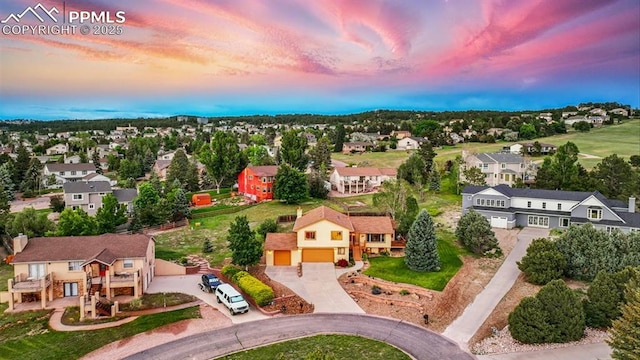 440 Torrey Pines Way, Colorado Springs, CO 80921 - aerial perspective of suburban area
