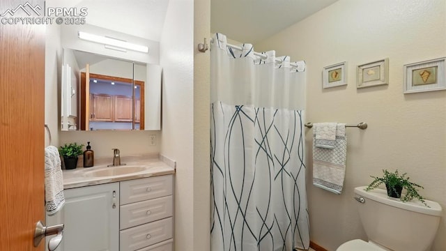 440 Torrey Pines Way, Colorado Springs, CO 80921 - full bath with vanity and a shower with shower curtain