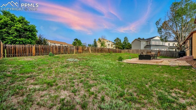 440 Torrey Pines Way, Colorado Springs, CO 80921 - fenced backyard with a patio
