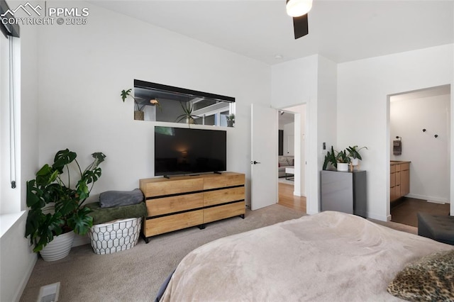 4841 Hanging Lake Cir, Colorado Springs, CO 80924 - carpeted bedroom featuring ensuite bath and baseboards