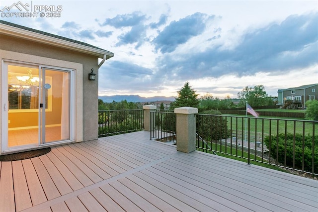 6972 Granite Peak Dr, Colorado Springs, CO 80923 - view of deck