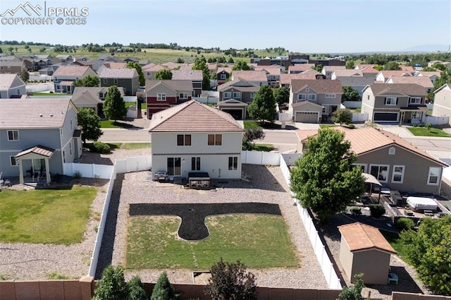 9444 Castle Oaks Dr, Fountain, CO 80817 - aerial view of residential area