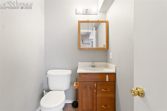 1360 Piros Dr, Colorado Springs, CO 80922 - bathroom featuring vanity and toilet