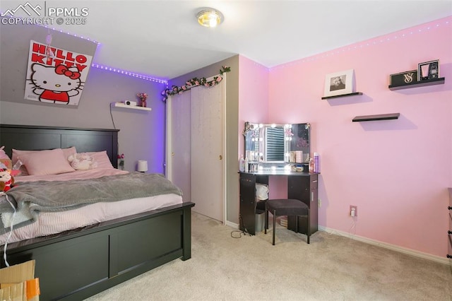 1360 Piros Dr, Colorado Springs, CO 80922 - carpeted bedroom featuring baseboards