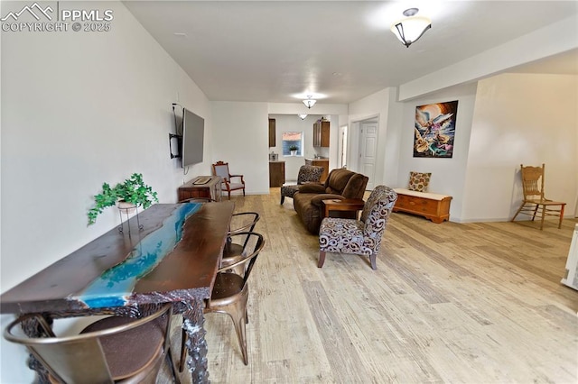 1522 Monarch Dr, Cripple Creek, CO 80813 - living room with wood finished floors and baseboards