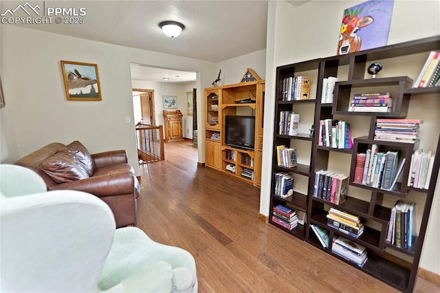 1522 Monarch Dr, Cripple Creek, CO 80813 - living area with wood finished floors